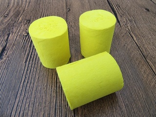 6Rolls X 10Yards 45mm Single-Ply Crepe Paper Arts & Craft - Yell